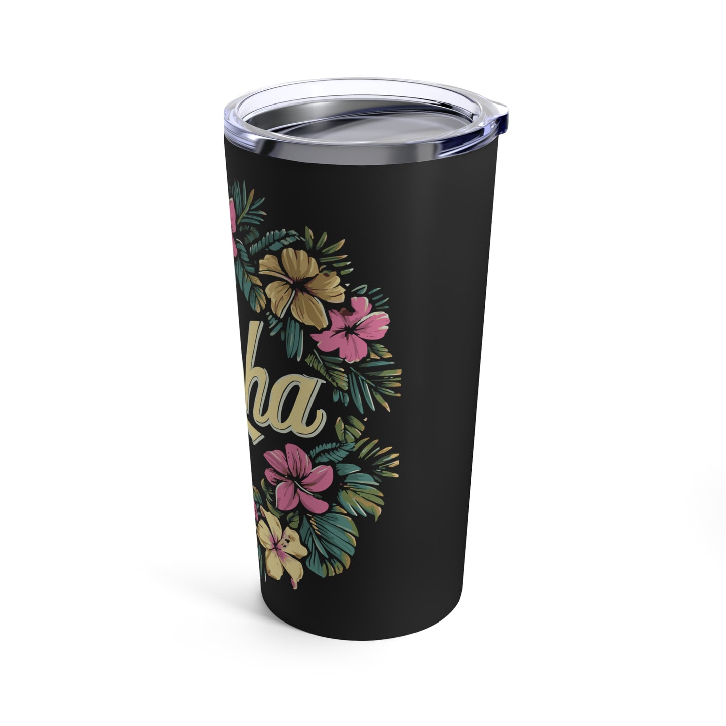 Aloha Tropical Floral Tumbler 20oz