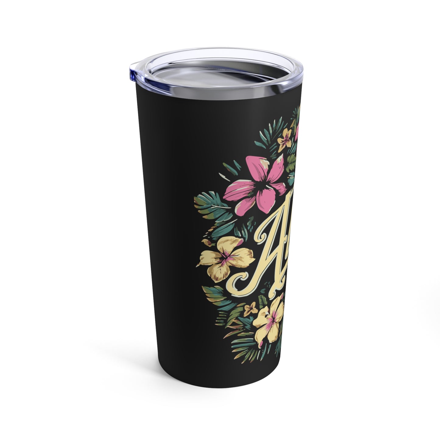 Aloha Tropical Floral Tumbler 20oz