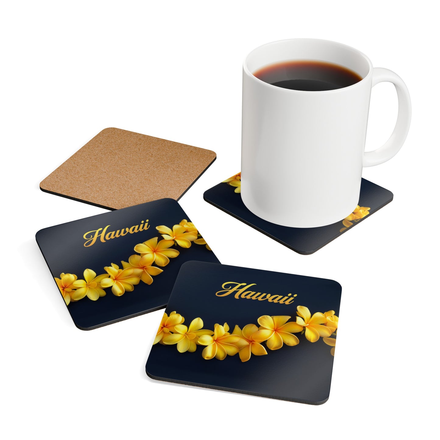 Hawaii Lei Coaster Set