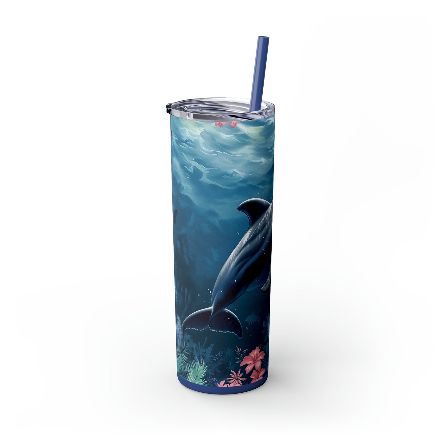 Tropical Dolphin 20oz Tumbler