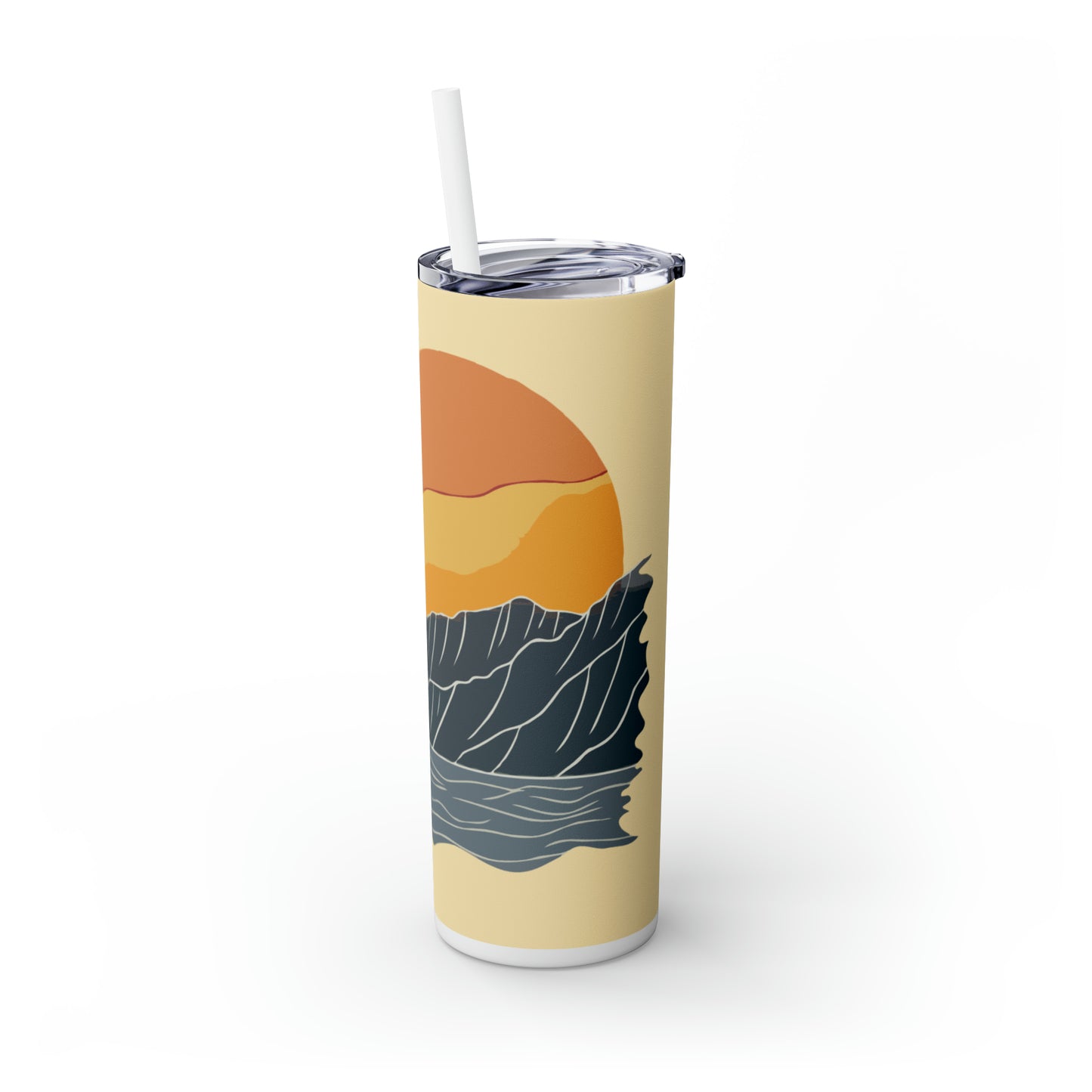Palm Trees and Island Sunset 20oz Tumbler