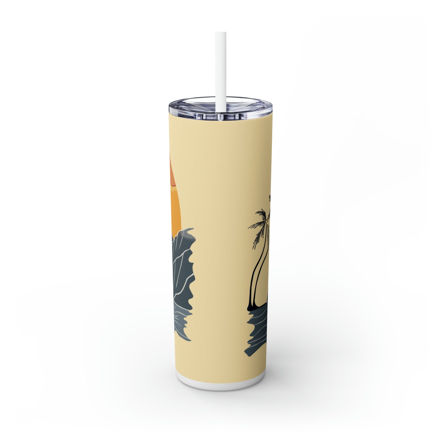 Palm Trees and Island Sunset 20oz Tumbler