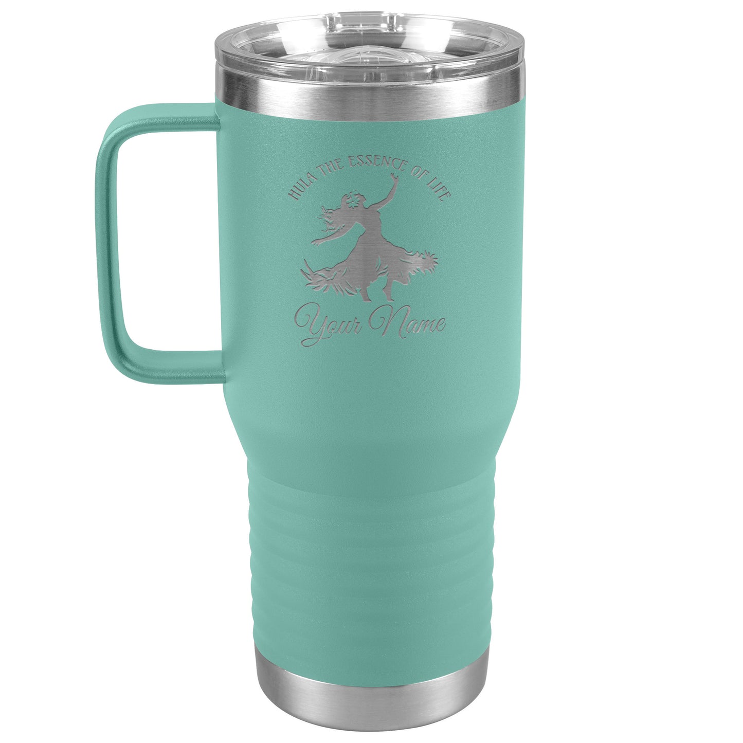 Personalized Engraved Hula Dancer 20oz Tumbler