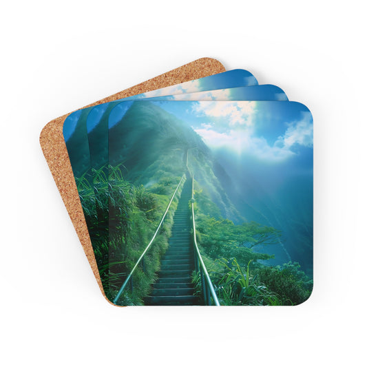 Stairway to Heaven Coaster Set