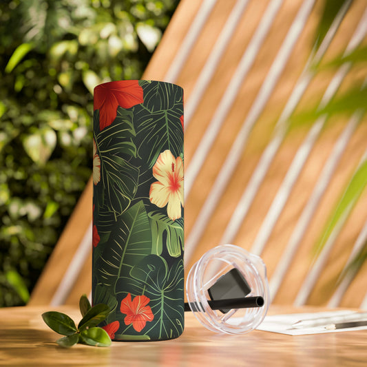 Hawaiian Hibiscus Flowers 20oz Tumbler