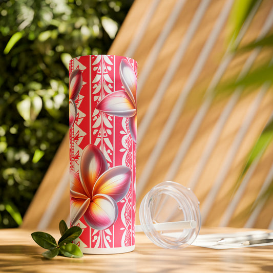 Pink and White Tribal 20oz Tumbler