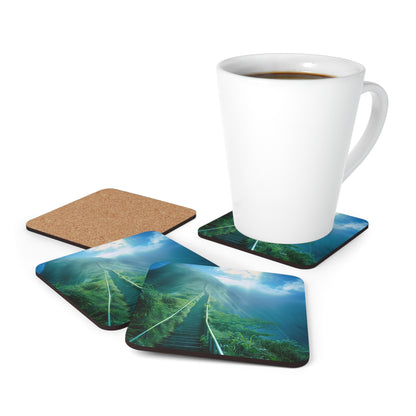 Stairway to Heaven Coaster Set