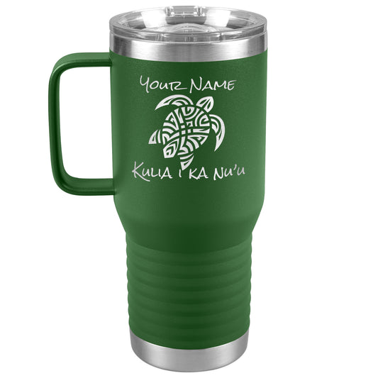 Personalized Kulia I Ka Nu'u Honu 20oz Tumbler